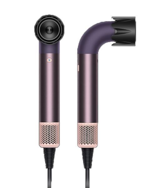 Фен для волосся HD18 Supersonic R Professional Hair Dryer Curly+Coily - Jasper Plum Id_056 фото