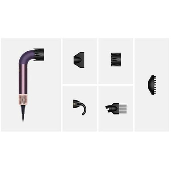 Фен для волосся HD18 Supersonic R Professional Hair Dryer Curly+Coily - Jasper Plum Id_056 фото