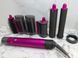 Стайлер для волос HS05 Airwrap Complete Long 6 насадок Fuchsia/Nickel Розовый Id_011 фото 5