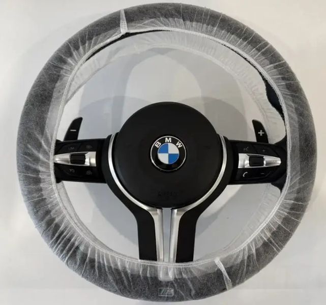 Кожаное M-кермо BMW M3 Style с подогревом и вибрацией для BMW F-серии F20 F21 F30 F31 F33 F36 F10 F11 F12 F13 F01 F02 X3 F25 Id_145 фото